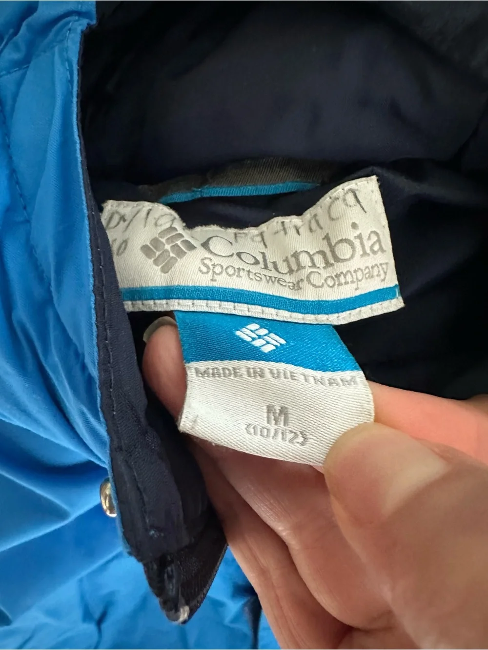 Columbia Boys Blue Hikebound II Jacket